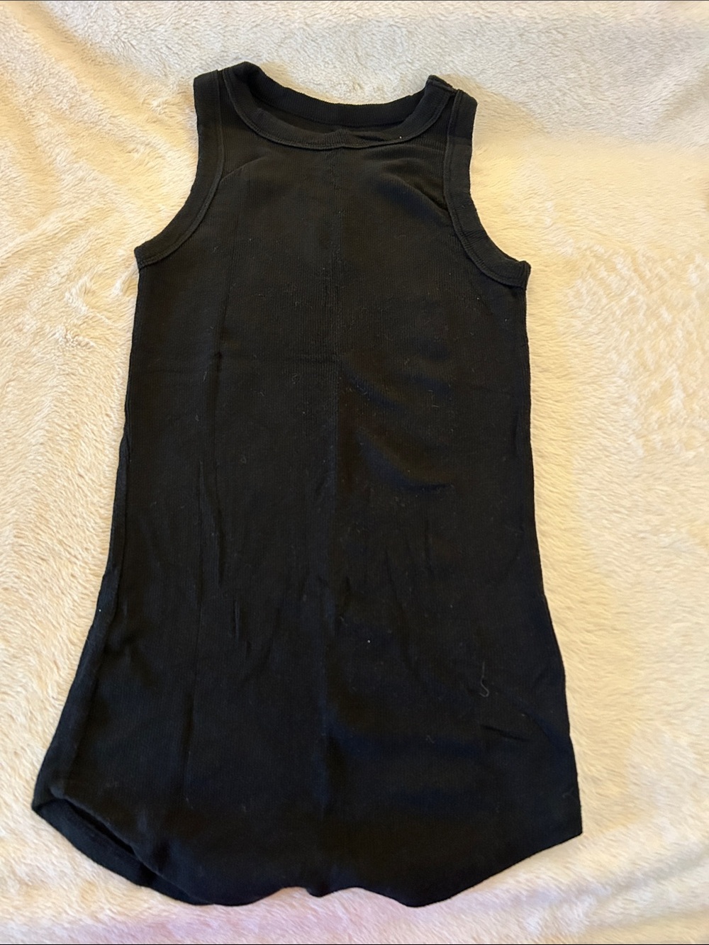 a.new day Black X-Small High Neck Tank Top